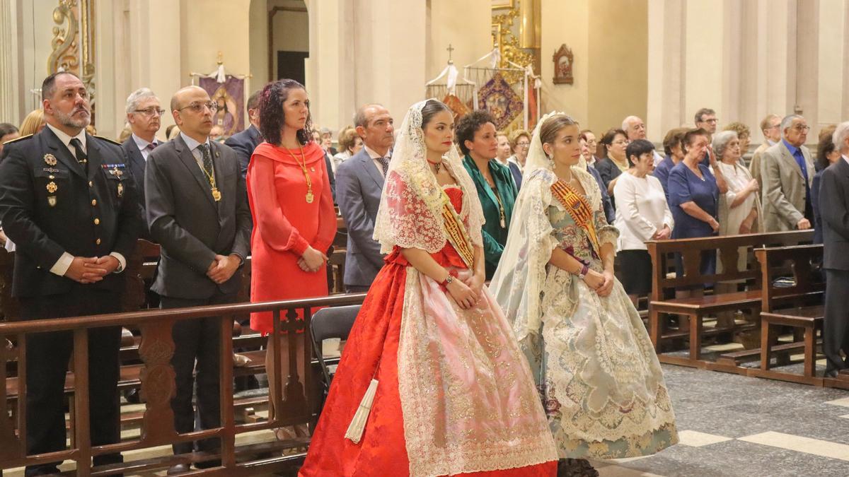 Misa en honor a la patrona en la iglesia de la Asunción.