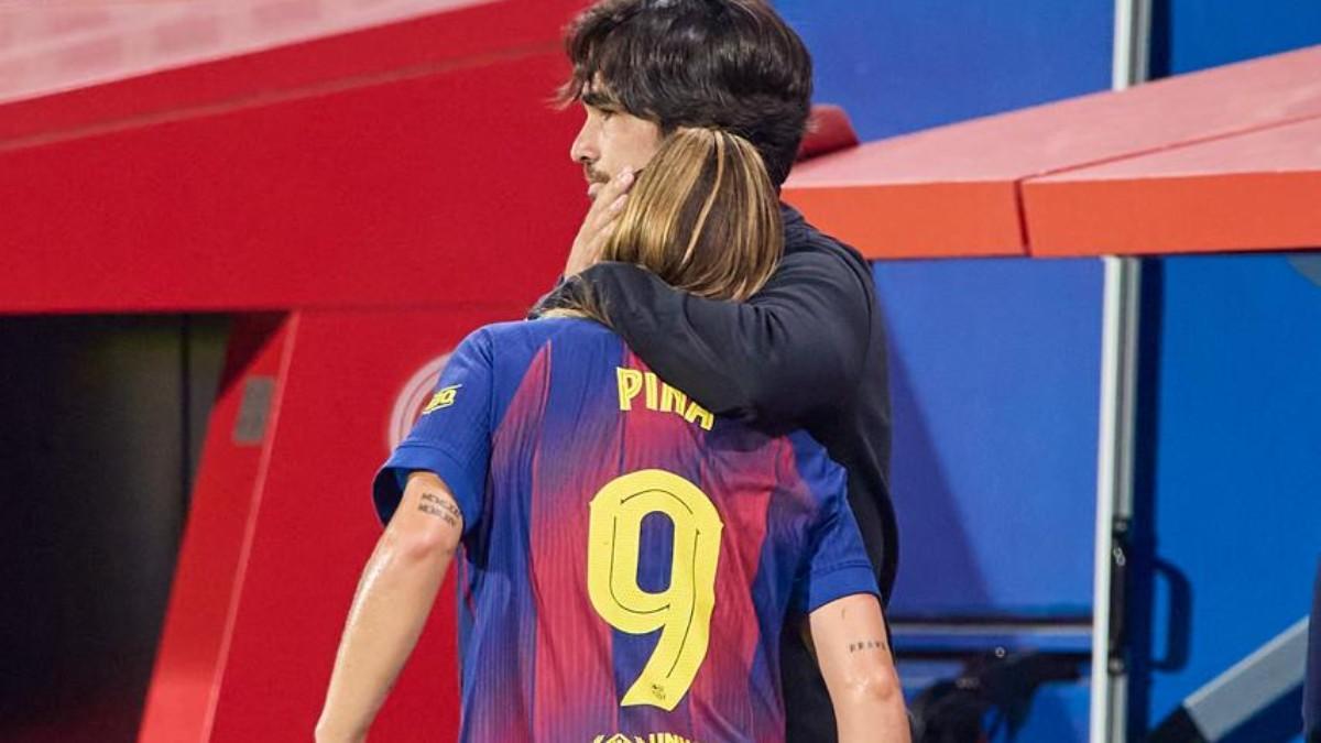 Romeu consoló a Claudia Pina