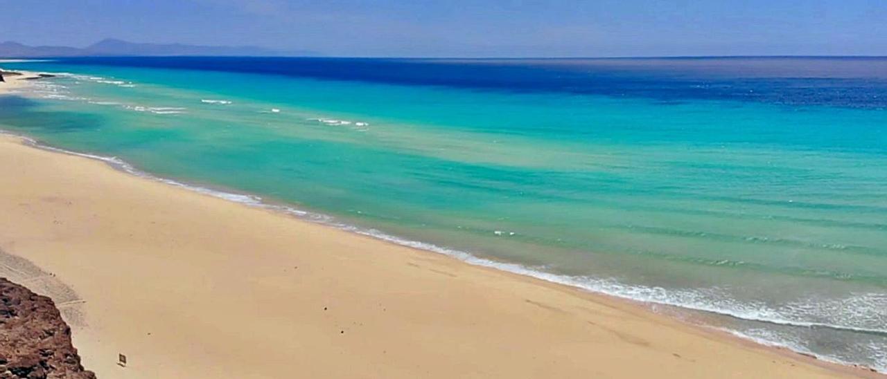 Una de las majestuosas playas que atesora el litoral del municipio de Pájara. | | LP/DLP