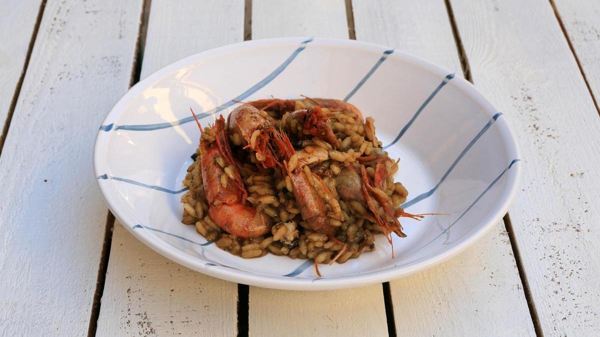 Los arroces son la gran especialidad de El Llagut