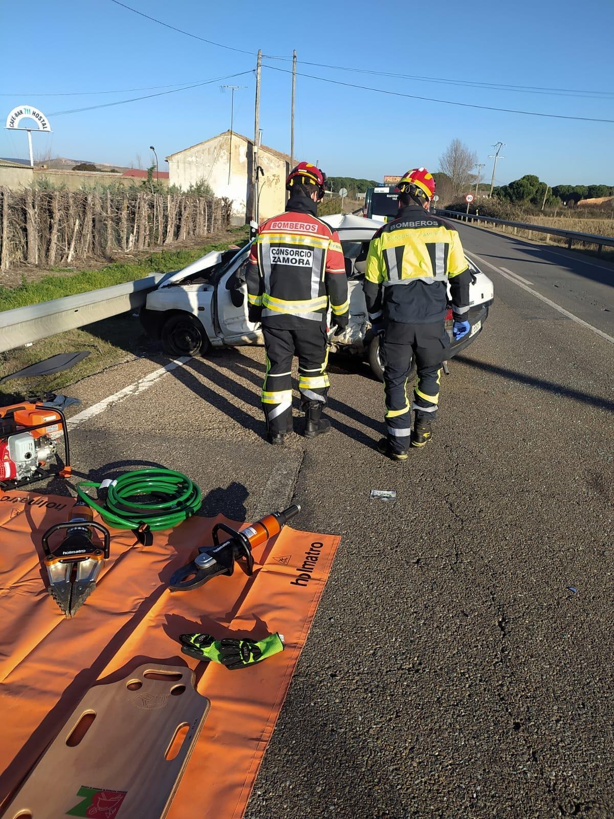 Accidente mortal en la N 122 de Zamora.