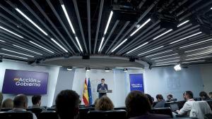 Comparecencia de Pedro Sánchez tras el apagón  JOSÉ LUIS ROCA