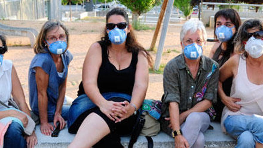 D&#039;esquerra a dreta, Dolores Sánchez, Dolors Codinach, Yolanda González, Montserrat Pou, Isabel Garzon i Encarna Subirana