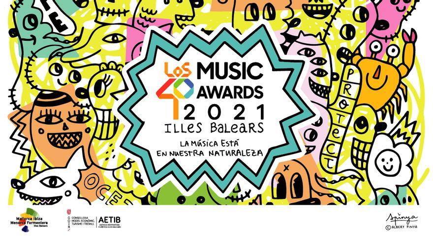 Los40 Music Awards celebrarán una gala en Ibiza con Pablo Alborán, Aitana, Lola Índigo, Malú, Dani Martín, Melendi...