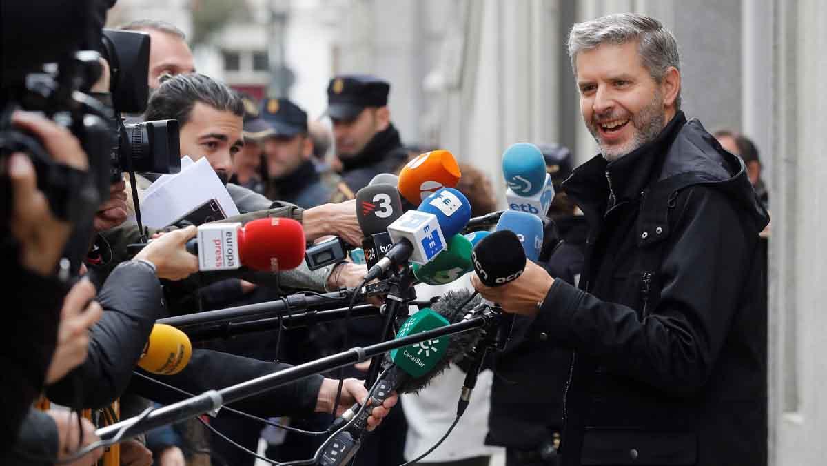 Oriol Junqueras ha argumentat durant uns dos minuts davant el Suprem que és un home de pau que busca el diàleg.