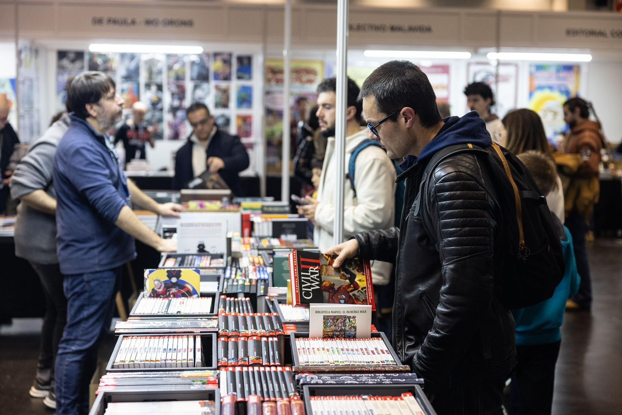 Así ha sido la primera jornada del Salón del Cómic de Zaragoza