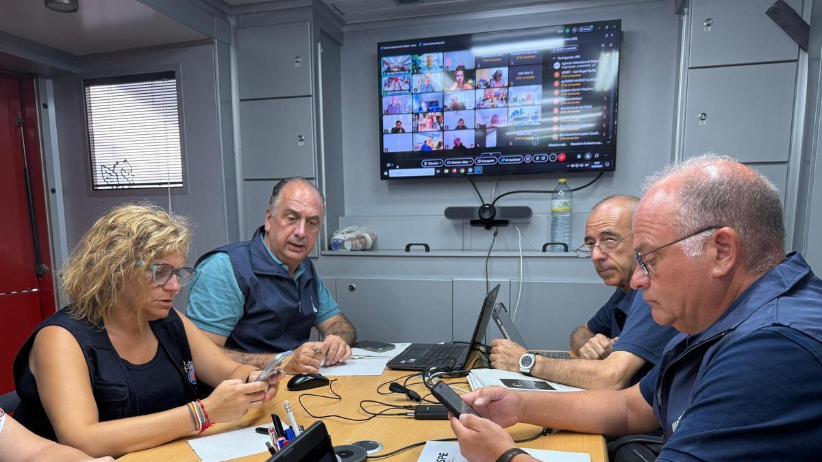 Encuentro de coordinación entre la Generalitat y la Delegación del Gobierno para garantizar la seguridad durante el fenómeno.