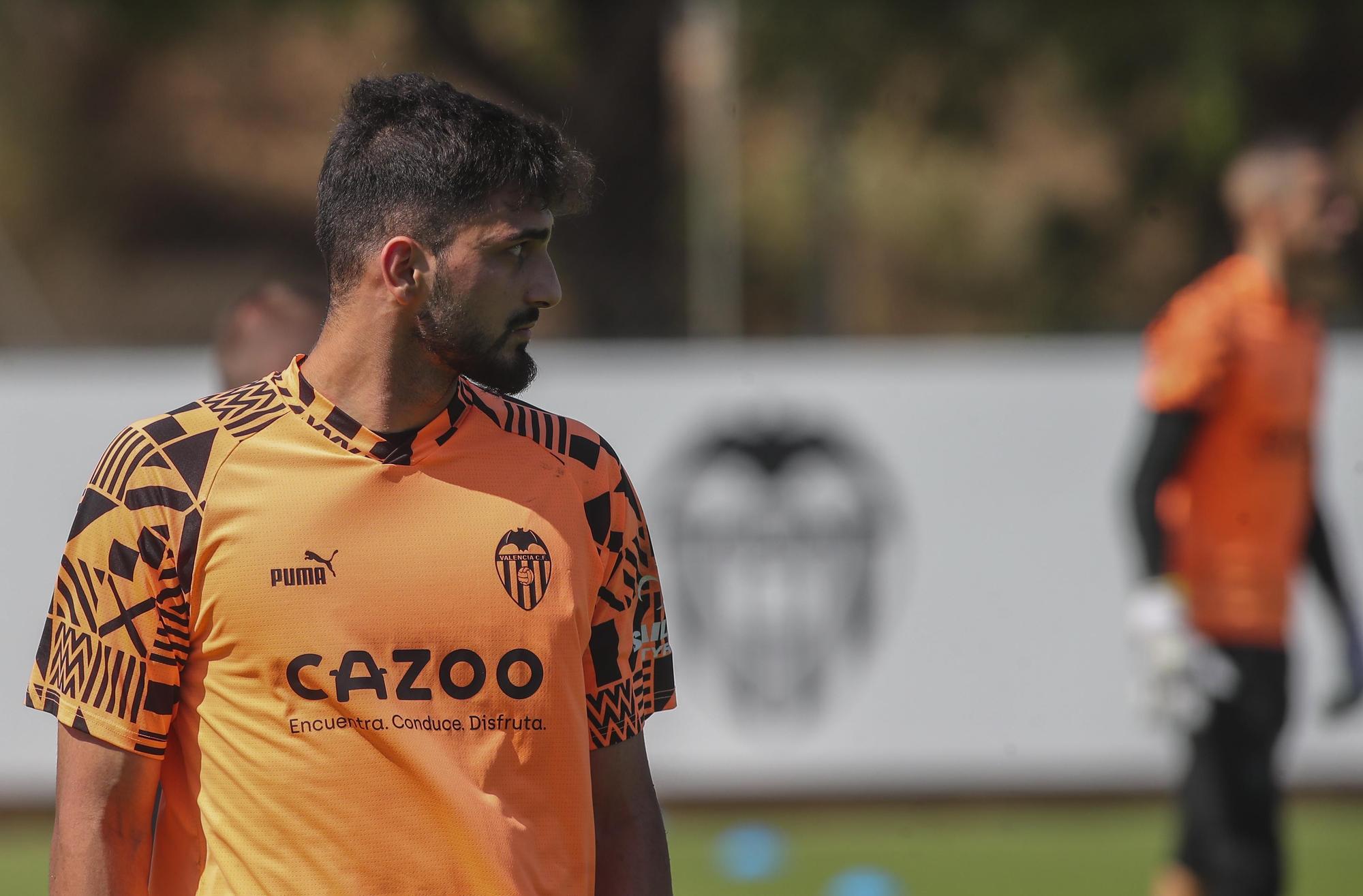 Las imágenes del entrenamiento de hoy del Valencia CF