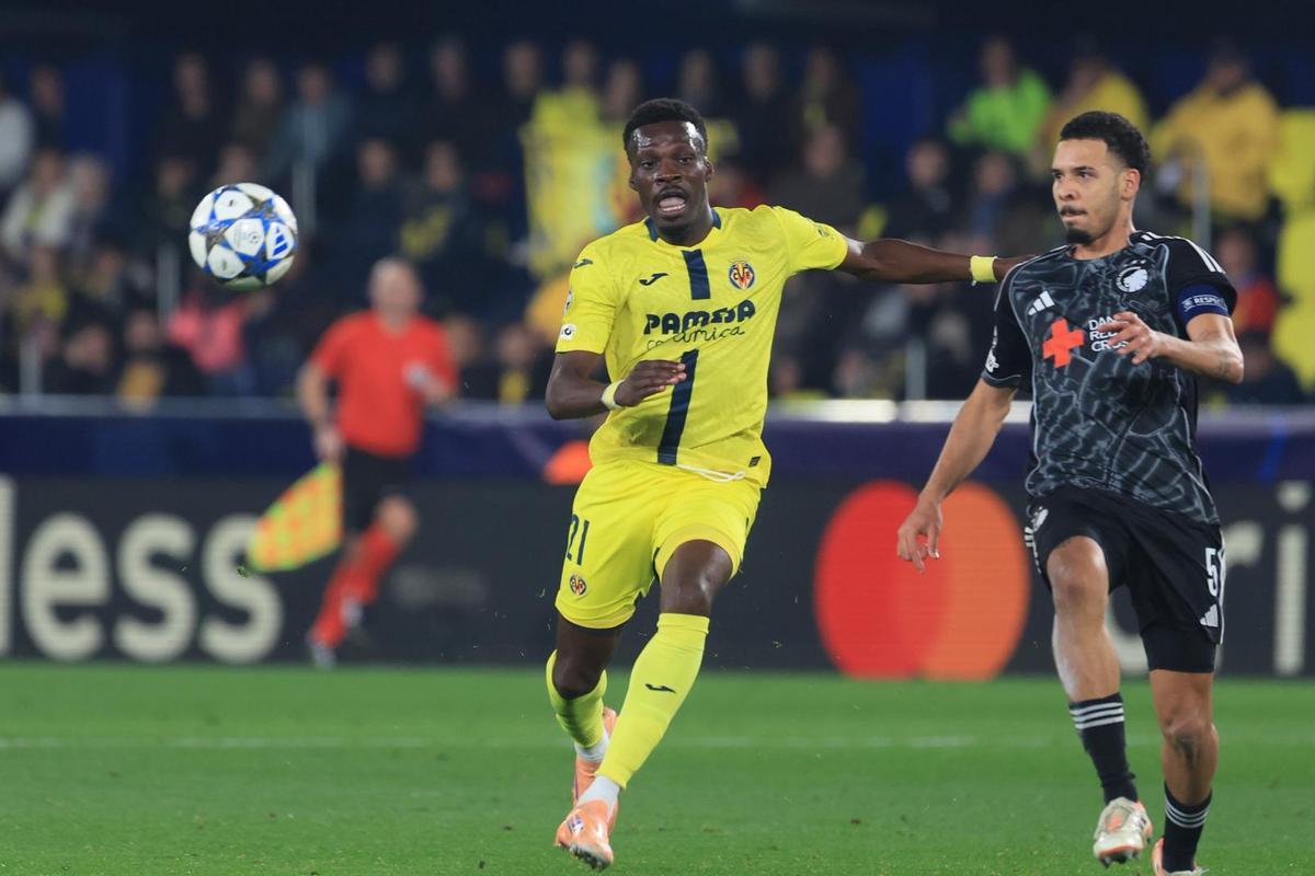Tani durante una acción del partido.