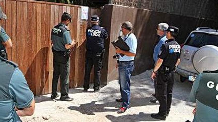 Una de las intervenciones que Policía Local y Guardia Civil realizaron en 2013.