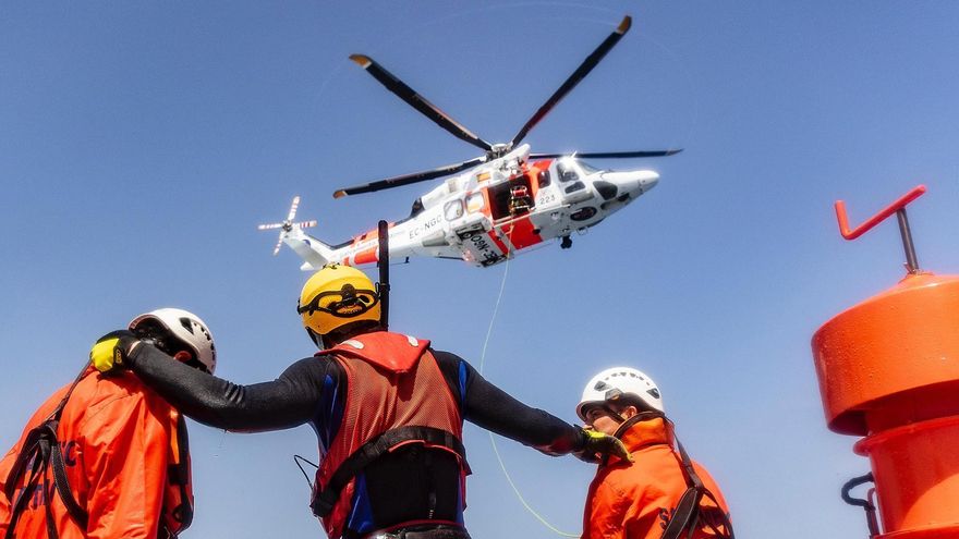 Evacuado en el helicóptero Helimer un pasajero de 51 años de un ferri de cruceros que navegaba en aguas de Xàbia