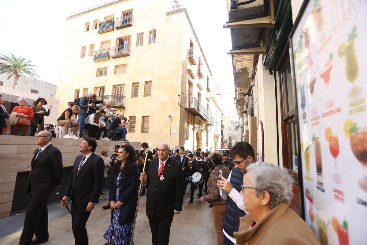Procesión en Alicante en honor a su patrón, San Nicolás