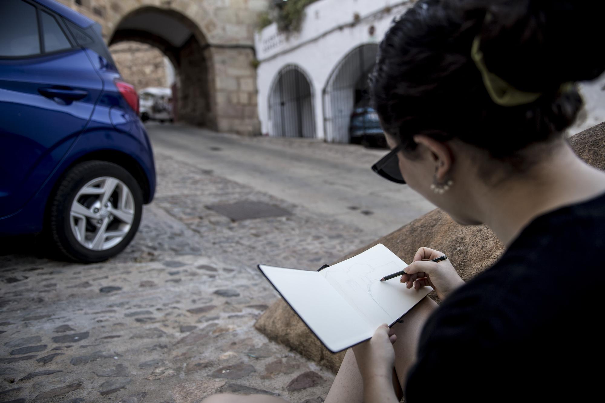 Urban Sketcher en Cáceres
