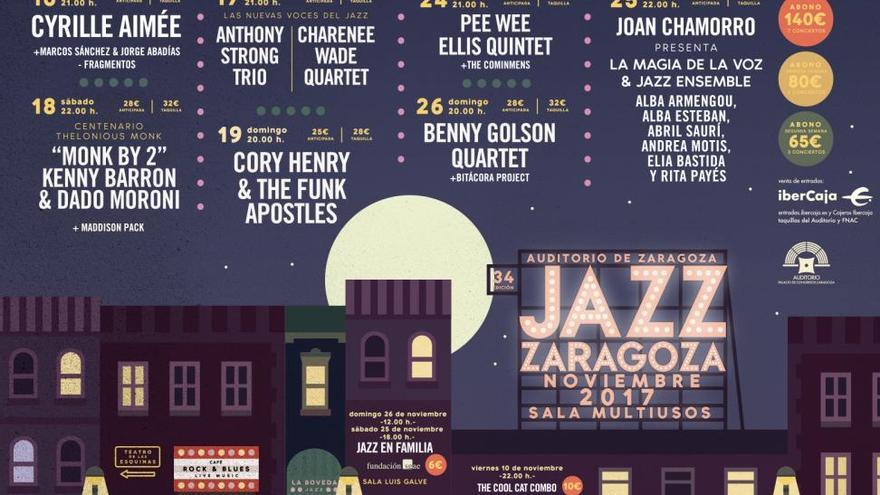 El Festival de Jazz de Zaragoza conmemora el centenario de Thelonious Monk