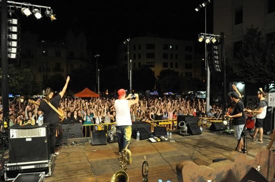 Concert a la plaça Sant Domènec