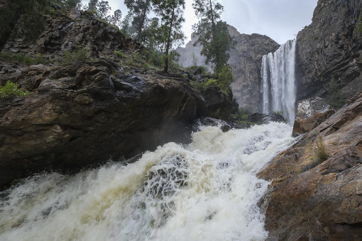 Casacada en la zona de Soria