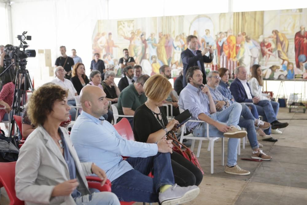 Presentación de la "Semana negra" en Gijón