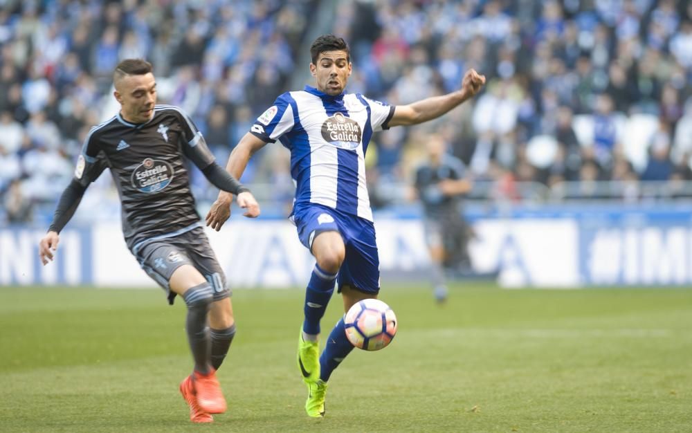 El Dépor cae en el derbi ante el Celta