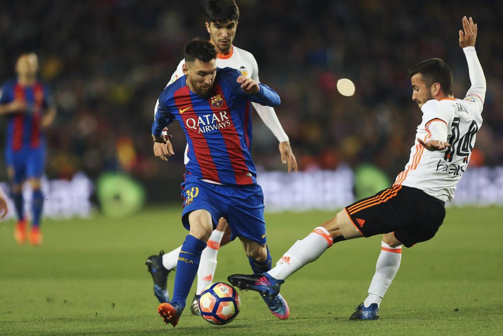 El Barcelona - Valencia, en imágenes