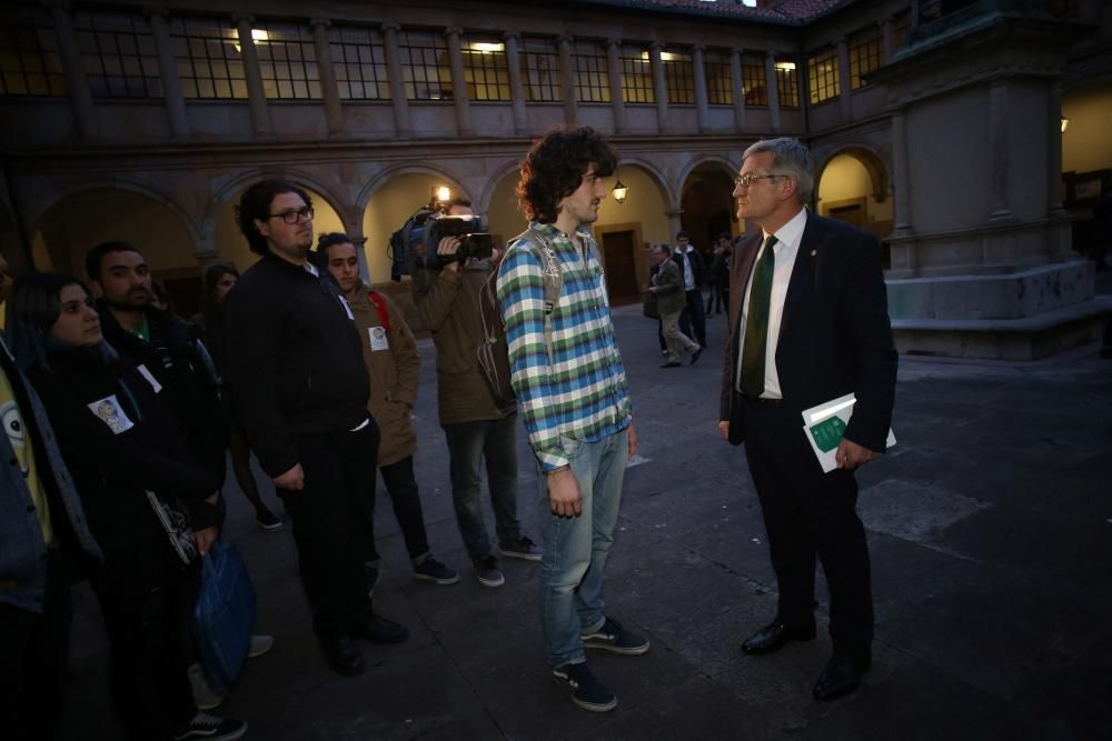 Santiago García Granda, nuevo rector de la Universidad de Oviedo