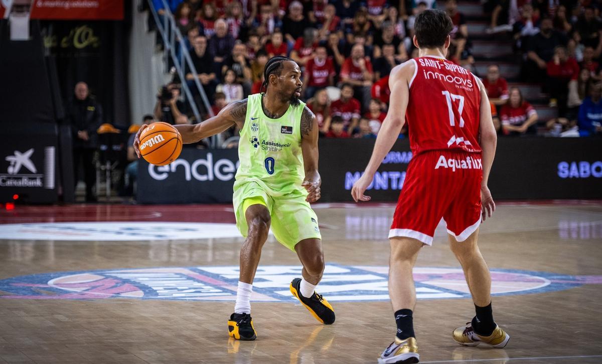 Kevin Punter no pudo acabar el encuentro al ser descalificado por doble técnica