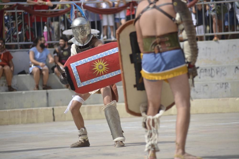 Carthagineses y Romanos: monera gladiatori