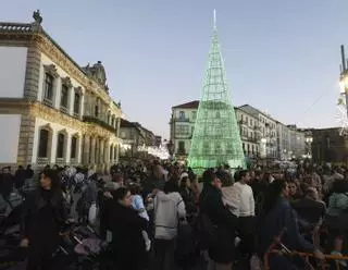 Tirón turístico de la Navidad de Pontevedra, con madrileños y portugueses a la cabeza