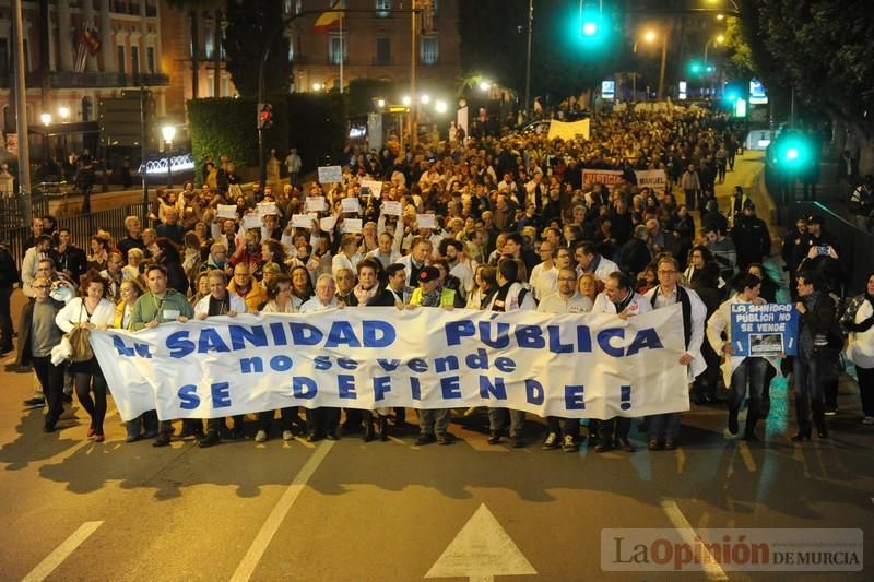 La marea blanca toma Murcia