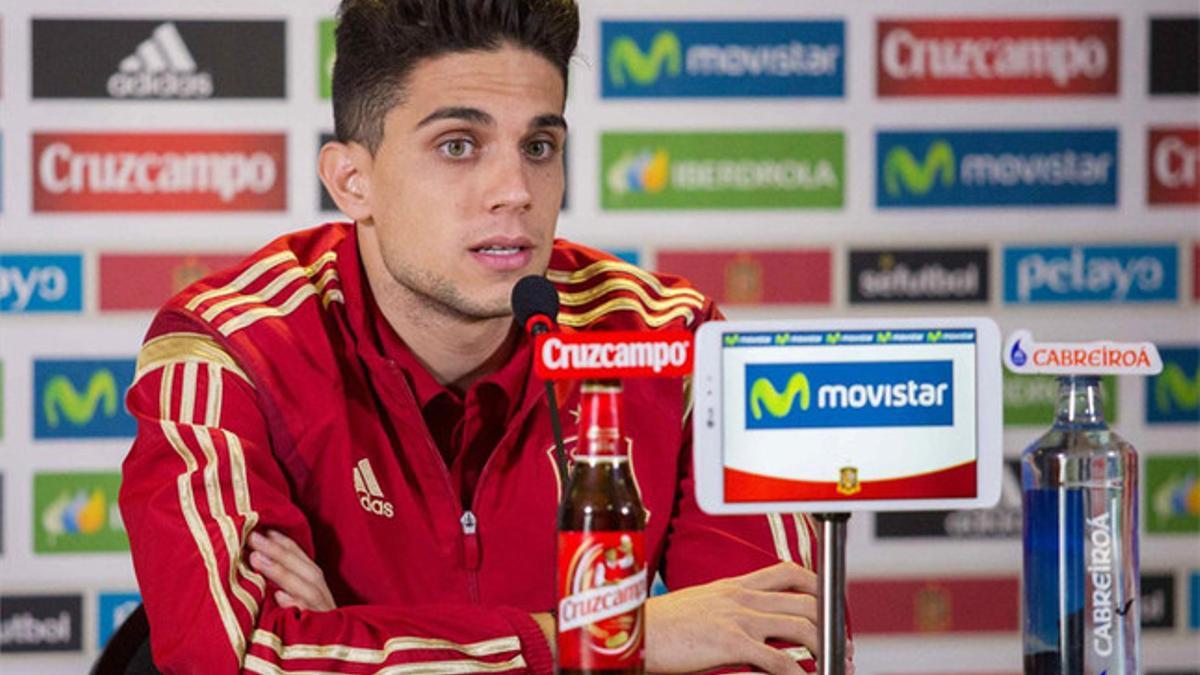 Marc Bartra está con la selección española