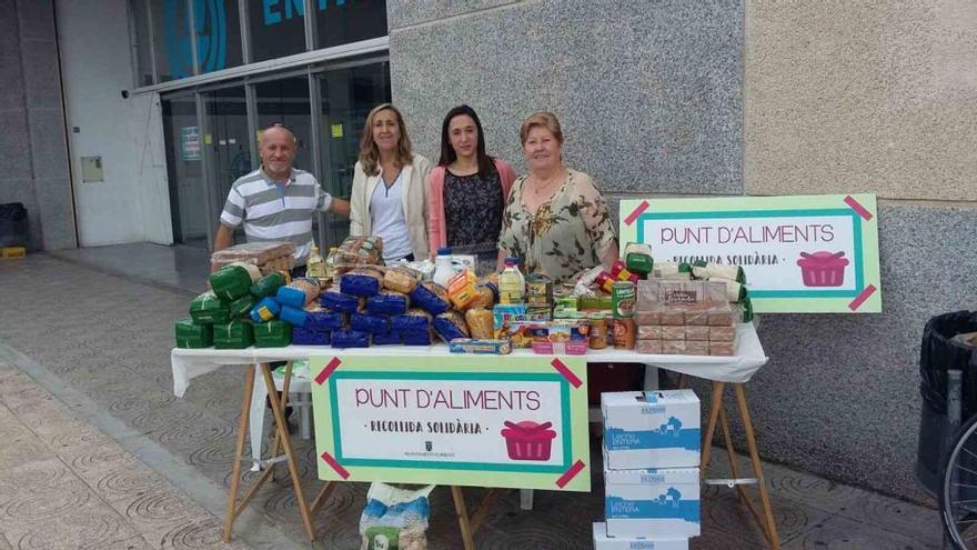 Los vecinos de Torrent donan más de 2.000 kilos de alimentos