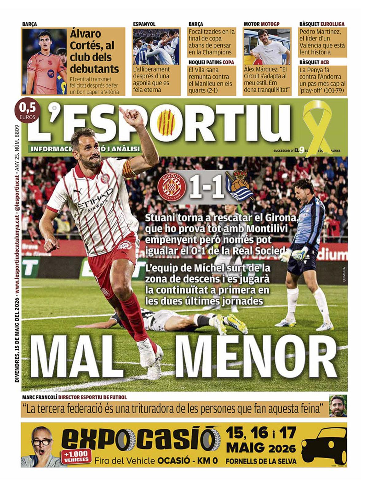 El incendio con Mbappé, en las portadas de hoy