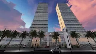 Calp "tumba" el hotel de las torres gemelas de 35 alturas junto a les Salines