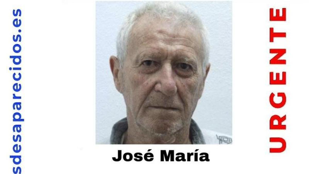 José María, desaparecido en Sueca.