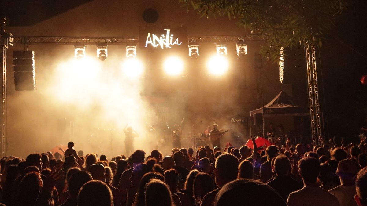 Una edició anterior del festival Anòlia al Pati del Museu d’Igualada
