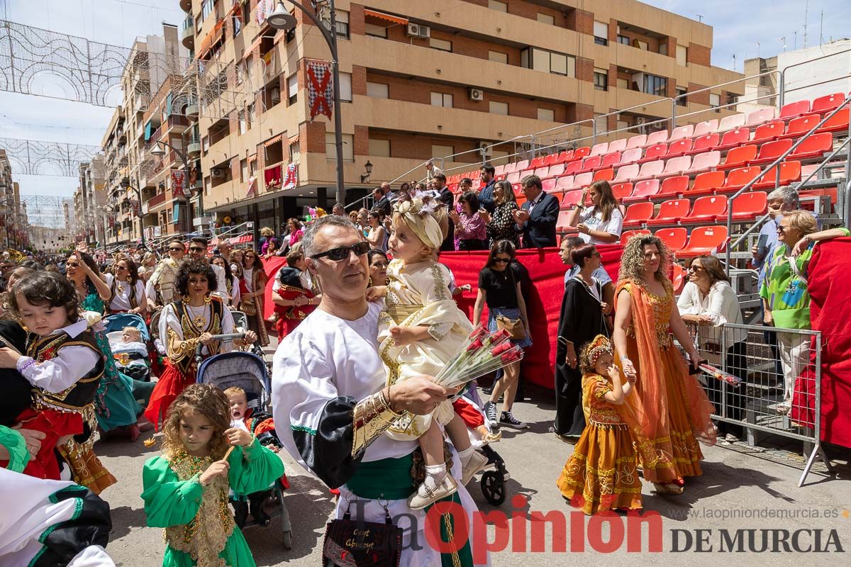 Desfile infantil del Bando Moro en las Fiestas de Caravaca