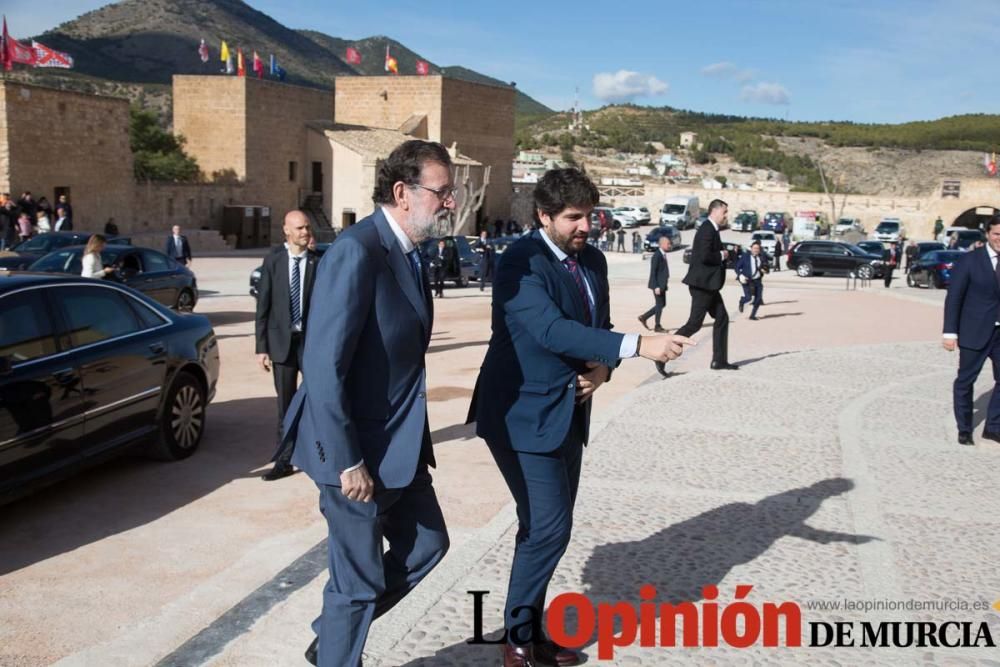 Visita de Mariano Rajoy a Caravaca