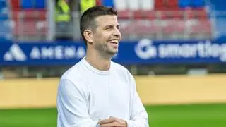 ¡No tardó en llegar! La reacción de Piqué a la primera derrota del Madrid de Arbeloa