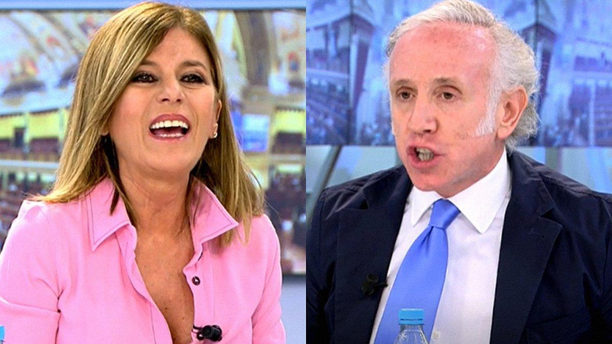 Esther Palomera y Eduardo Inda