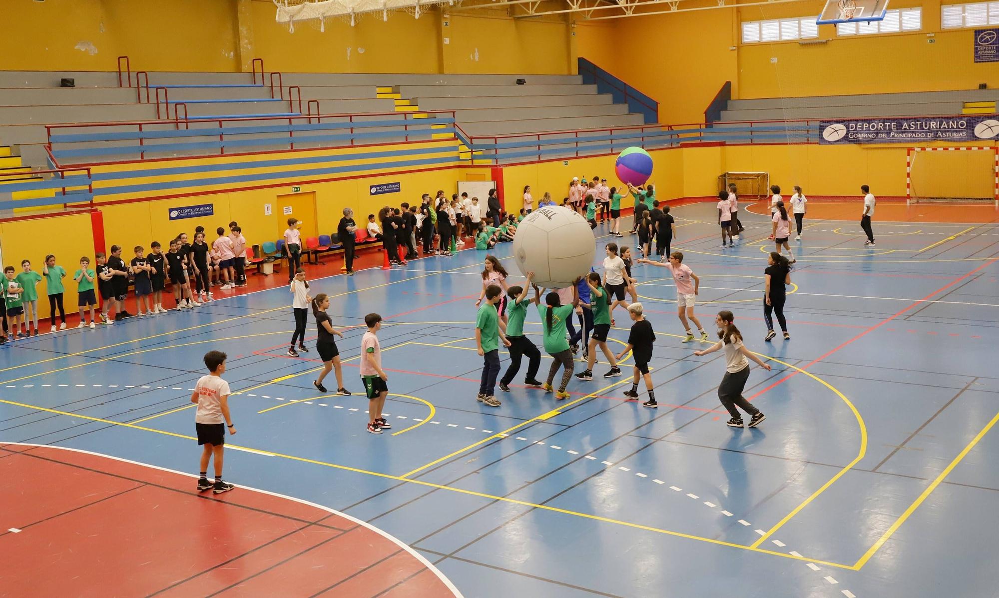 X edición de la olimpiada escolar en las instalaciones deportivas del Cristo, en Oviedo.