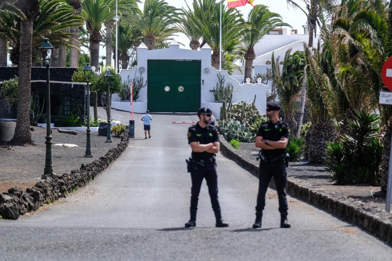 Pedro Sánchez y su familia llegan a La Mareta para pasar sus vacaciones (03/08/2022)