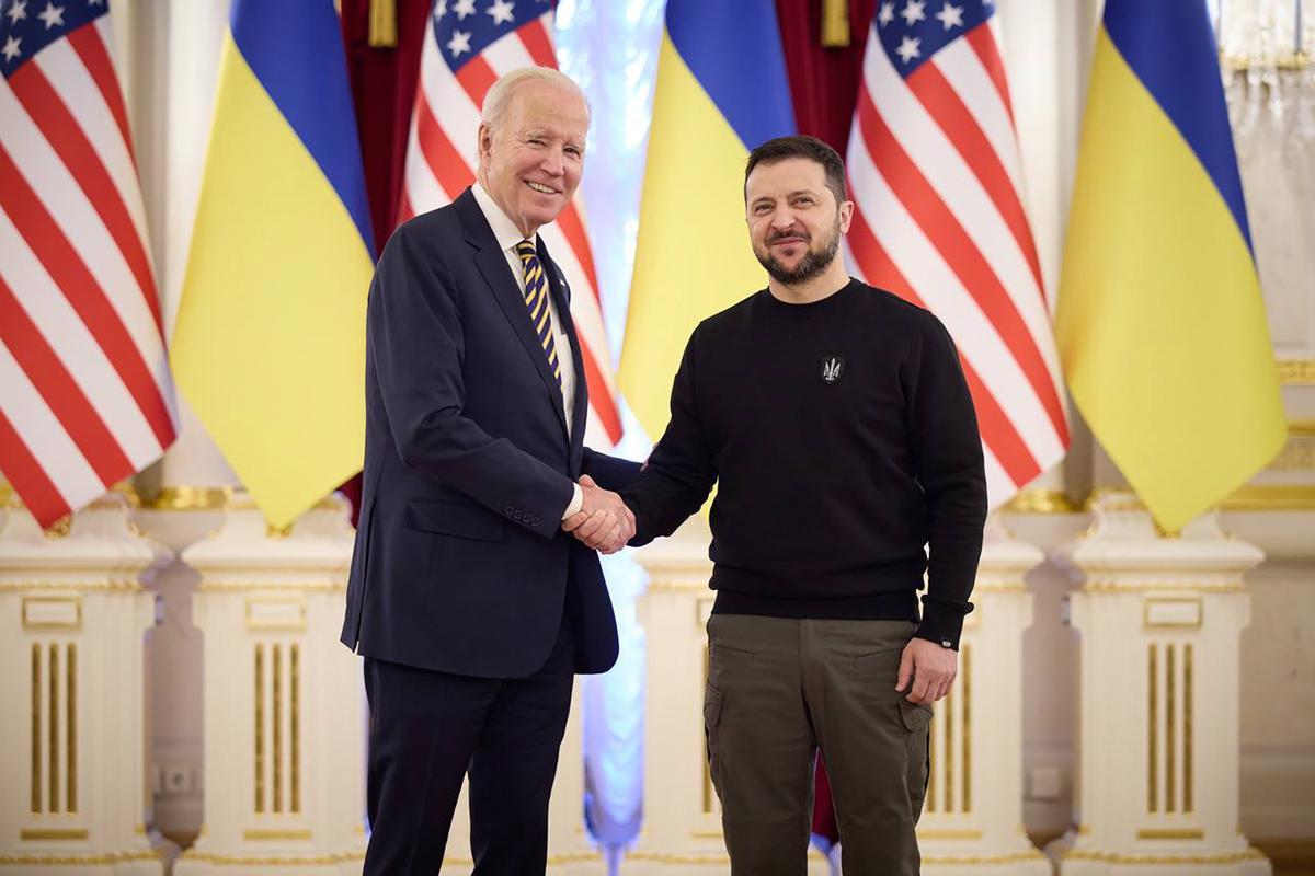 Visita sorpresa de Joe Biden a Kiev