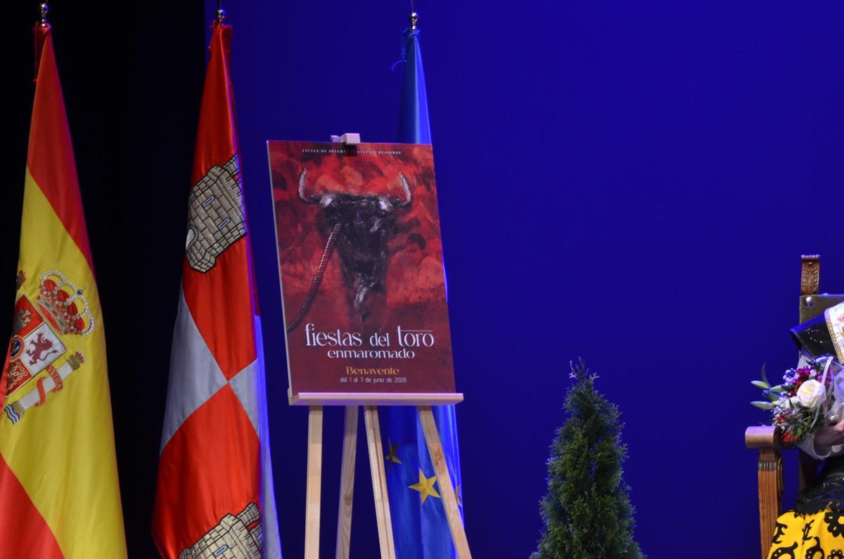 Cartel del Toro Enmaromado de Benavente 2026.