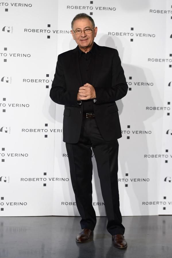 Roberto Verino en la presentación de su nueva colección