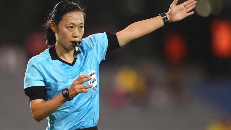 Yoshimi Yamashita, durante un encuentro de la Copa de Asia.