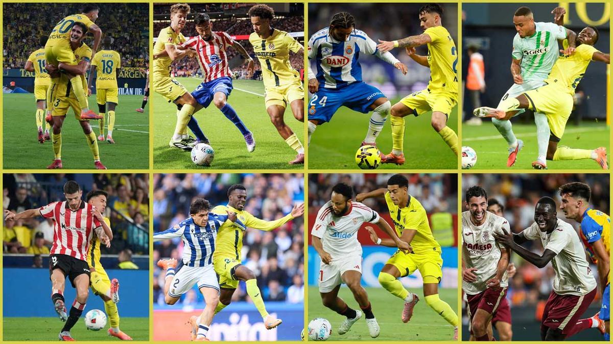 El Villarreal, tercero en la tabla por delante de equipos muy poderosos .