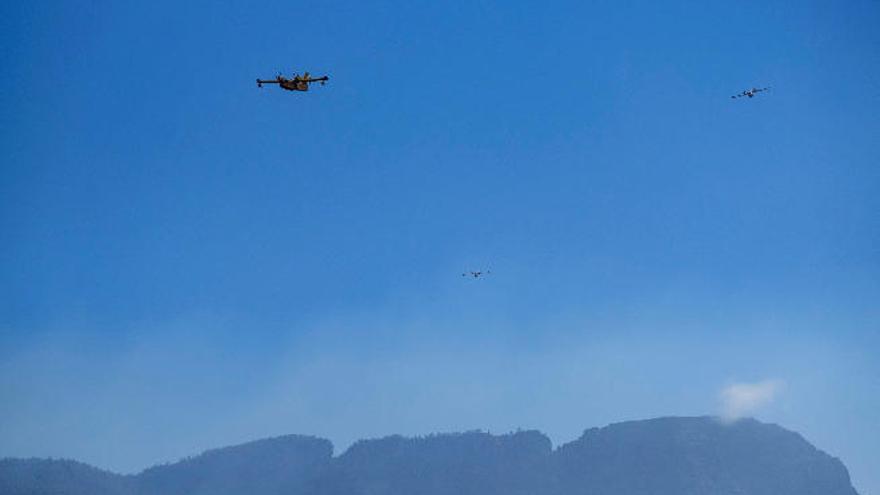 Estabilizado el incendio en Gran Canaria