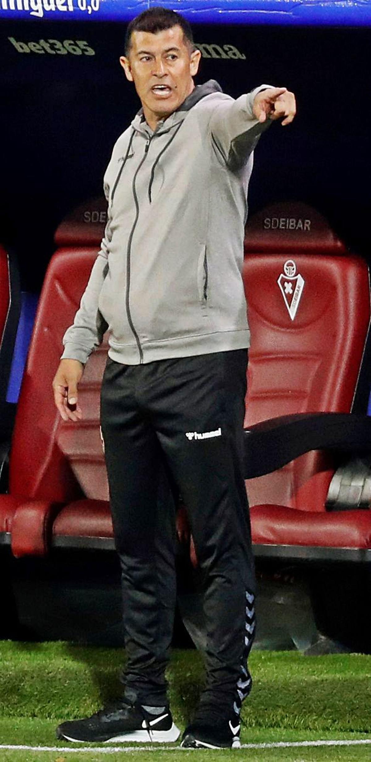 Almirón, en Eibar. | // JUAN HERRERO
