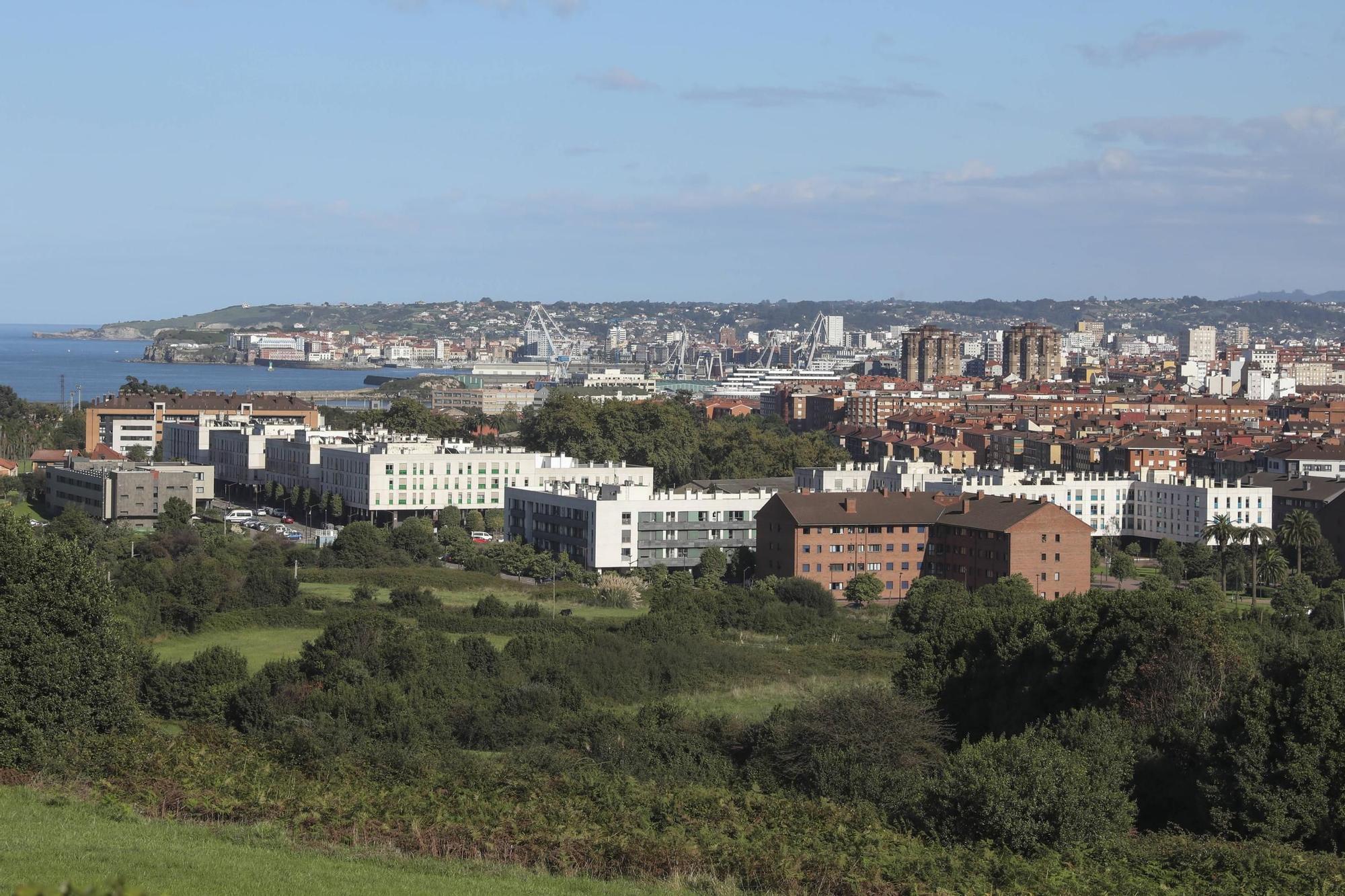 Del pasado al presente: una vista al Oeste de Gijón en imágenes