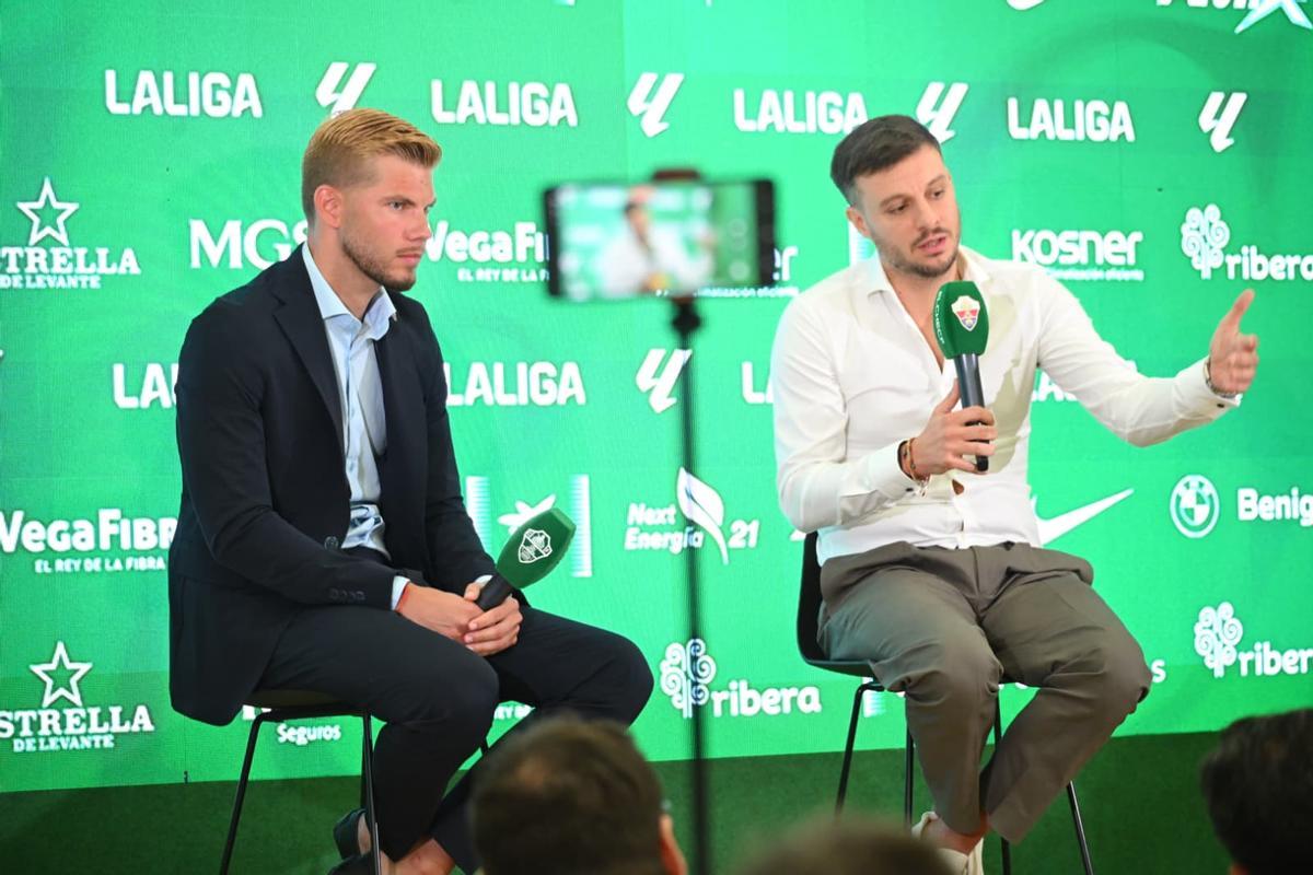 Presentación de Martín Anselmi, nuevo entrenador del Elche CF
