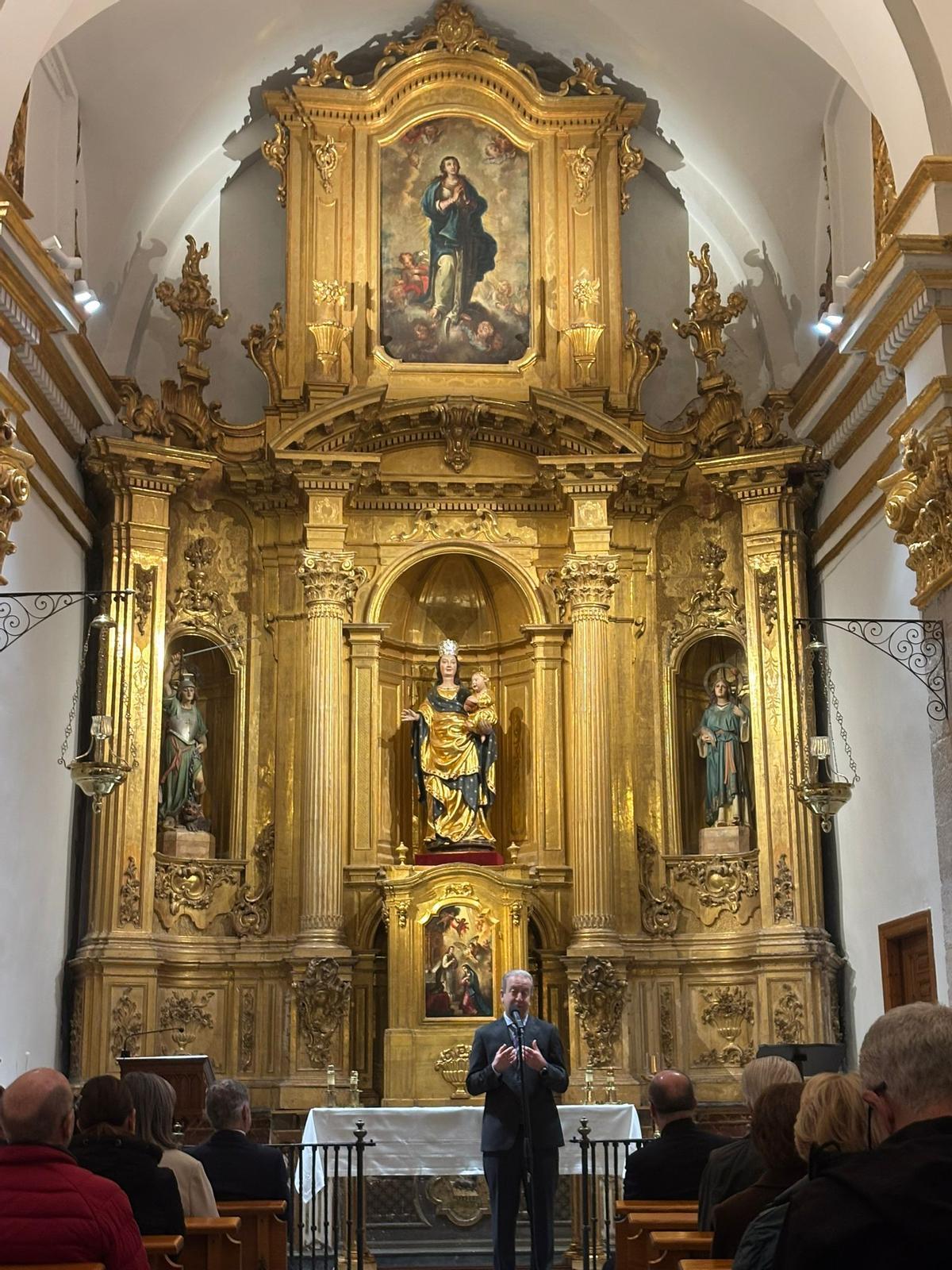 Retablo de la capilla